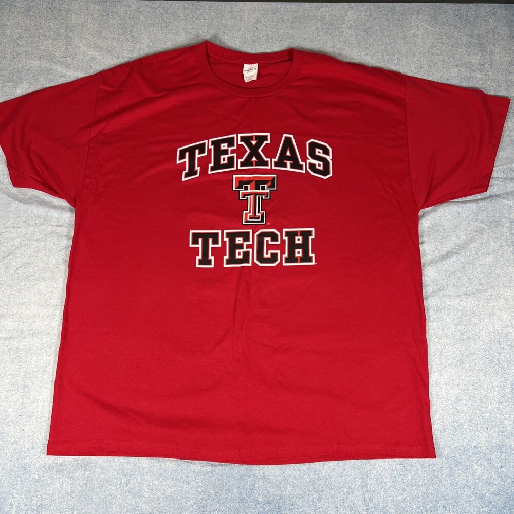 Texas Tech Red T-shirt 2XL Hanes Athletic